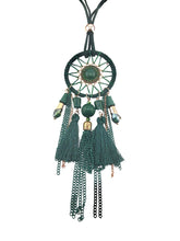 Load image into Gallery viewer, Dream Catcher Necklace - Tribal Coast ArtNecklace
