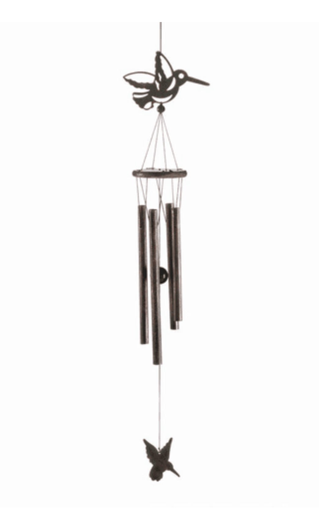 Hummingbird Metal Wind Chime Tribal Coast Art - Tribal Coast Artwind chime