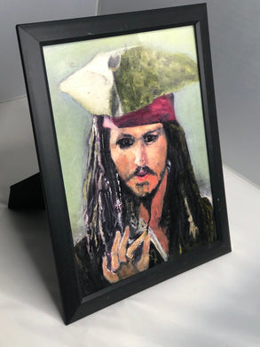 Jack Sparrow Print by Mike Vitek - Tribal Coast ArtArt print