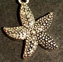 Load image into Gallery viewer, Silver Tone Star Fish Necklace - Tribal Coast ArtNecklace
