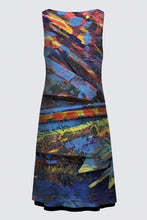 Load image into Gallery viewer, Tribal Coast Art Abstract Artwork Dress *Special Order Item* - Tribal Coast Artdress
