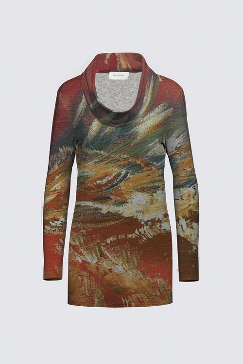 Tribal Coast Art Abstract Tunic Dress *Special order Item* - Tribal Coast Artdress