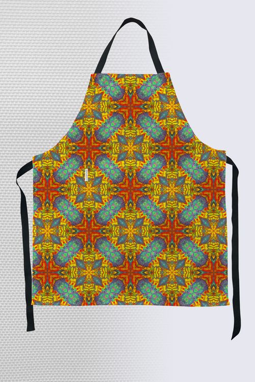 Tribal Coast Art Butterscotch Apron - Tribal Coast Artapron