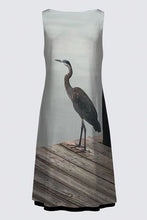 Load image into Gallery viewer, Tribal Coast Art Dress Bird on Dock *Special Order Item* - Tribal Coast Artdress
