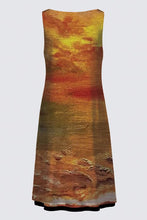 Load image into Gallery viewer, Tribal Coast Art Fashion Sunset Dress *Special Order Item* - Tribal Coast Artdress
