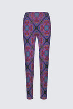 Load image into Gallery viewer, Tribal Coast Art Pant Leggings Purple Chica *Special Order Item* - Tribal Coast Artpants
