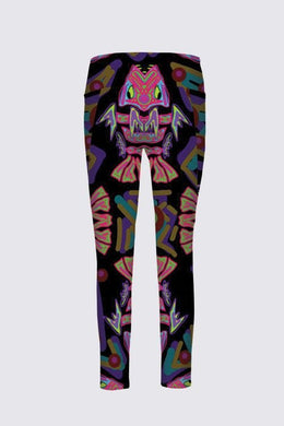 Tribal Coast Art Pants Fish Serena Leggings *Special Order Item* - Tribal Coast Artpants