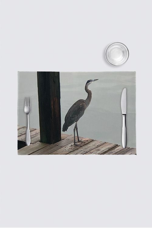 Tribal Coast Art Pier Bird Placemats (Set of 4) *Special Order* - Tribal Coast Artplacemats