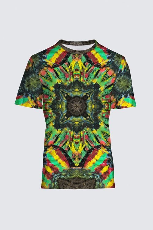 Tribal Coast Art Rasta Men's Adult Tee *Special Order* - Tribal Coast Art