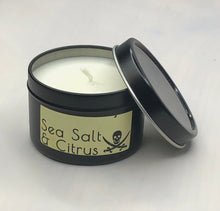 Load image into Gallery viewer, Tribal Coast Art Sea Salt and Citrus Candle - Tribal Coast Art
