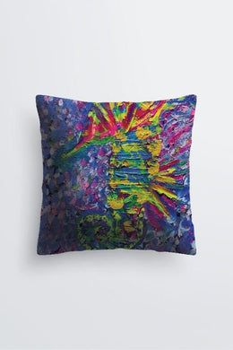 Tribal Coast Art Square Pillow Abstract Seahorse *Special Order* - Tribal Coast ArtPillows