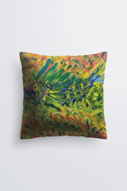 Tribal Coast Art Square Pillow Jamaican Fish *Special Order* - Tribal Coast ArtPillows