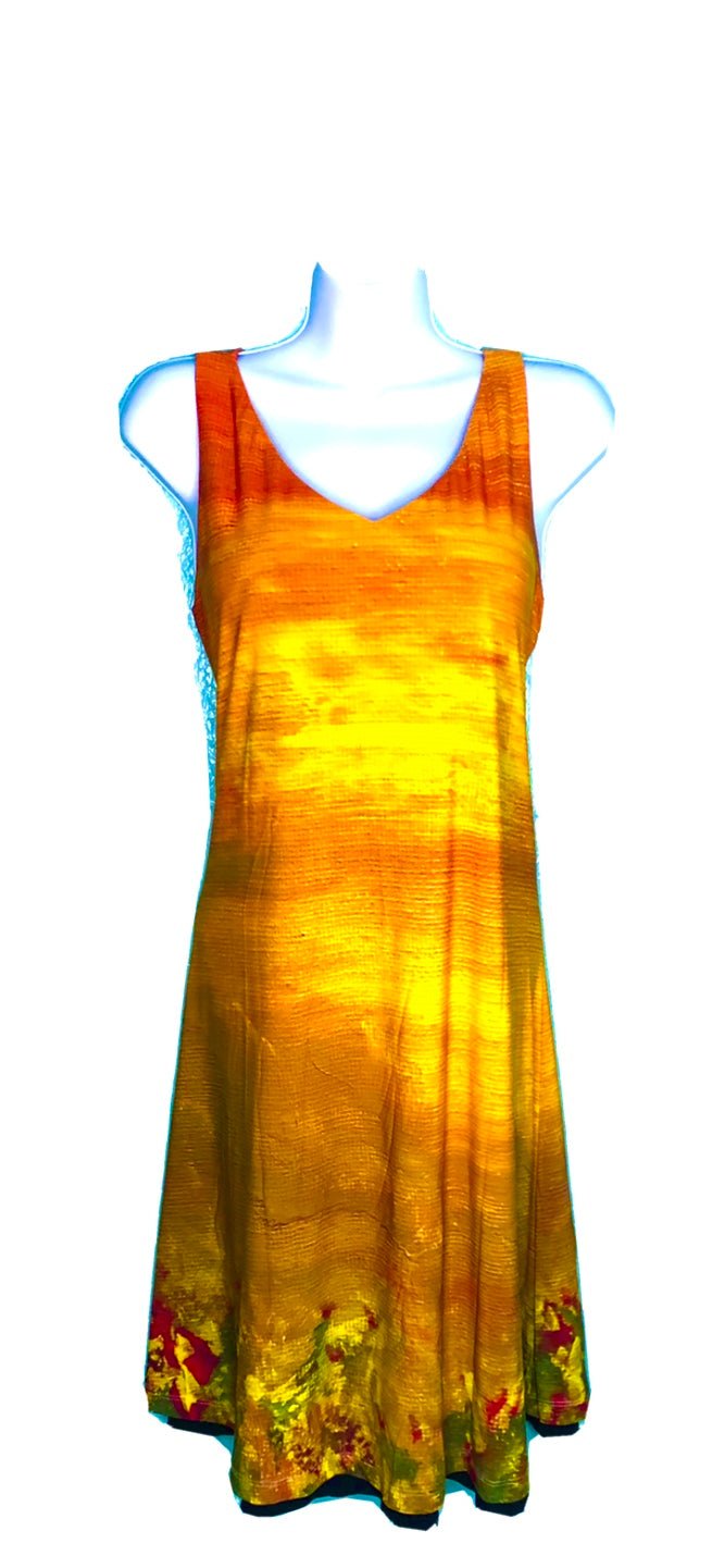 Tribal Coast Art Sunset Dress *Special Order Item* - Tribal Coast Artdress