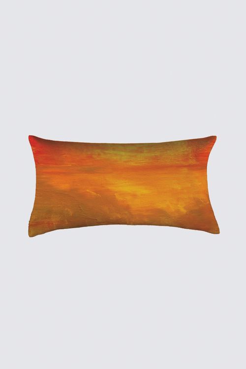 Tribal Coast Art Sunset with Flowers Pillow *Special Order* - Tribal Coast Artpillow