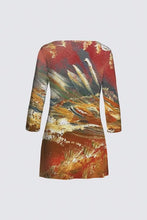 Load image into Gallery viewer, Tribal Coast Art Tunic Abstract Pattern*Special Order Item* - Tribal Coast Art
