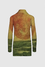 Load image into Gallery viewer, Tribal Coast Art Tunic in Sweater Jamaican Sunset *Special Order Item* - Tribal Coast Artdress
