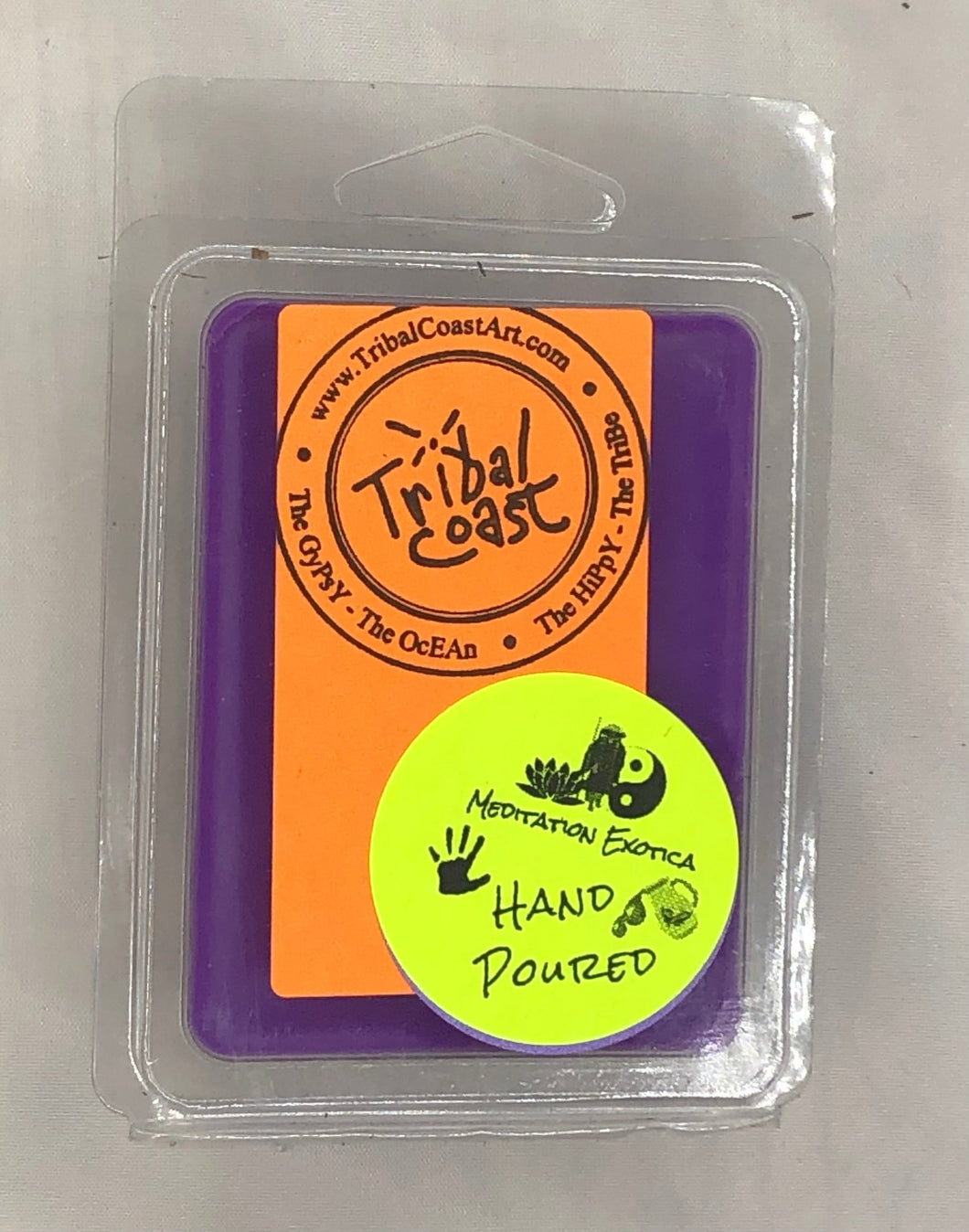 Tribal Coast Art Wax Melt Meditation Exotica 2.75 ounces - Tribal Coast Artwax melt