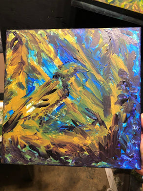 Tribal Coast Bird of Fall - Tribal Coast ArtAcrylic Painting