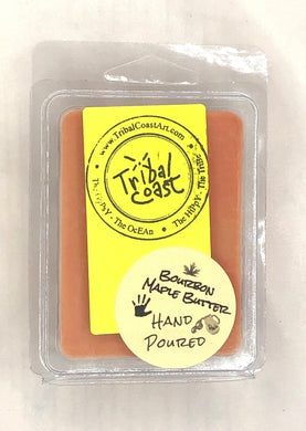 Tribal Coast Wax Melt Bourbon Maple Butter 2.75 ounces - Tribal Coast Artwax melt